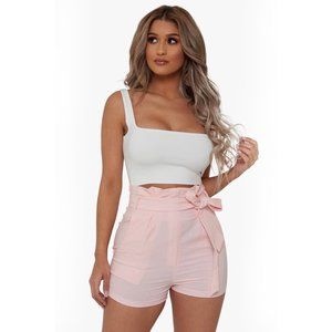 High Waisted Wrap Shorts